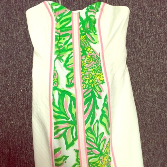 Strapless Lilly Pulitzer dress