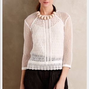 Anthropologie Meadow Rue  Marolles Top