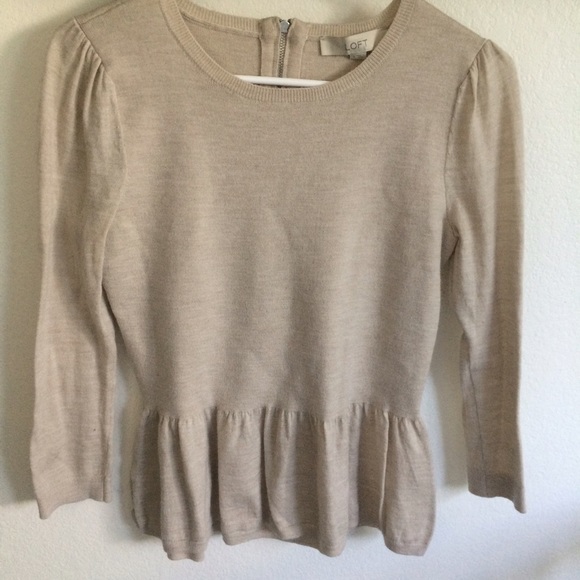 LOFT scoop neck sweater