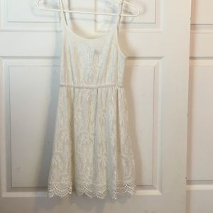 H&M white lace dress