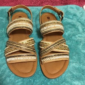 Beautiful sandals. Size 8 .