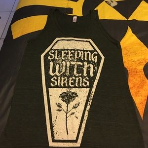 Band: Sleeping With Sirens tank top