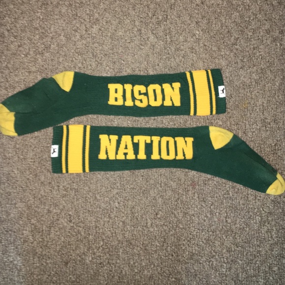 NDSU Bison PINK socks