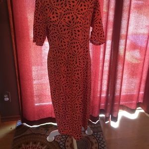 L UNICORN adult mommy and me  coral and navy