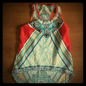 Super cute print tribal tank