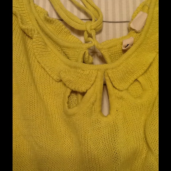 Bundled🦄Anthropologie MOTH ruffle sweater - Picture 3 of 4