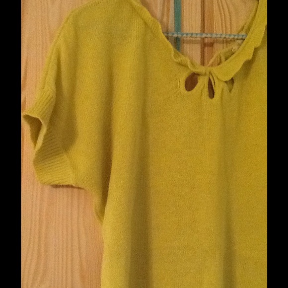 Bundled🦄Anthropologie MOTH ruffle sweater - Picture 4 of 4