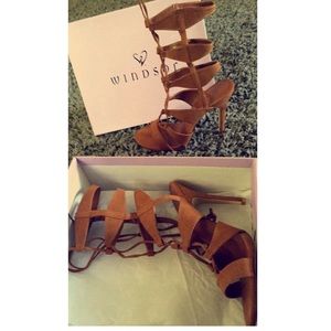 High Heel Gladiators From Windsor👠🙌🏽