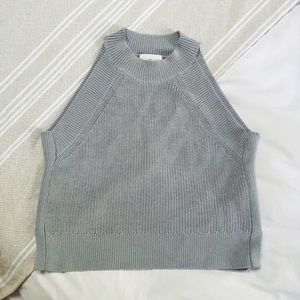 Aritzia knit crop top