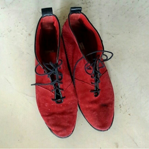Vintage lace up loafers