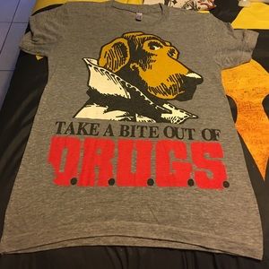 Band: D.R.U.G.S. Band Tee. Men's Small. Super Soft