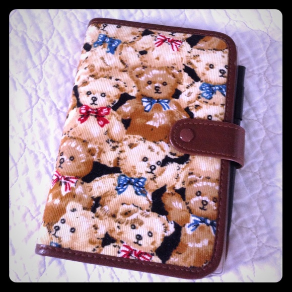 Teddy Bear Planner/Address Book