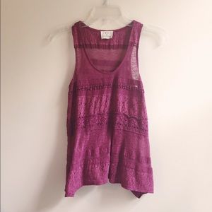 Urban Outfitters lace tank top