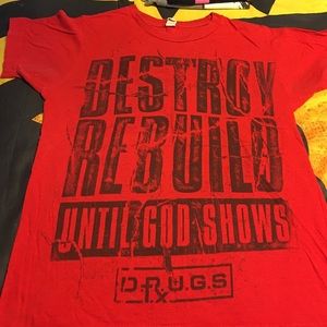 Band: D.R.U.G.S. Band Tee. Men's Small. Super Soft