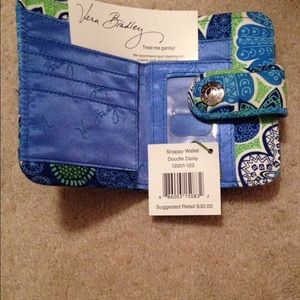 Blue and green Vera Bradley wallet