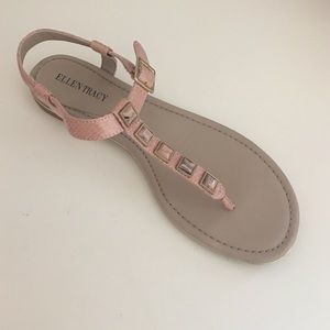Ellen Tracy Studded Sandals