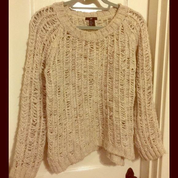 H&M Chunky Beige Sweater