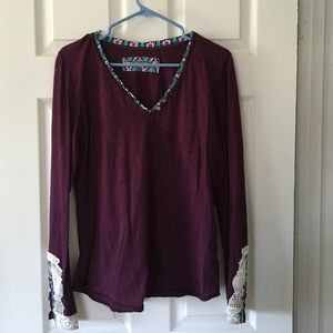 Anthropologie top. Adorable!