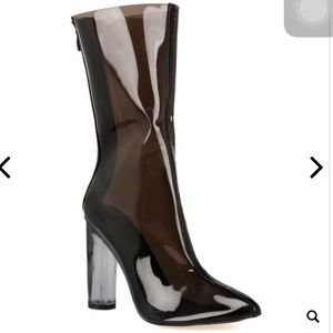 Black boots brand new with box