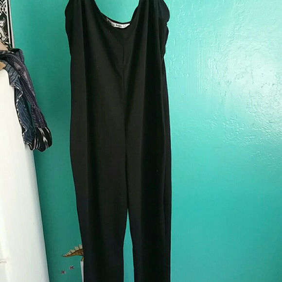 All black jumpsuit