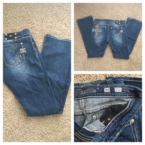 Miss Me Mid Rise Boot Cut Jeans