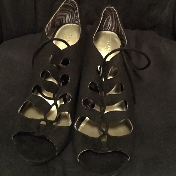 Black heels
