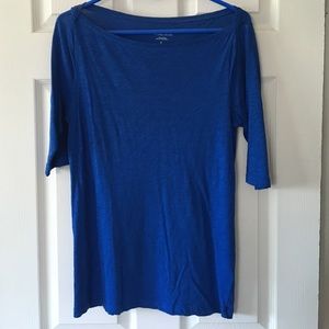 J Crew vintage cotton tee 3/4 sleeve