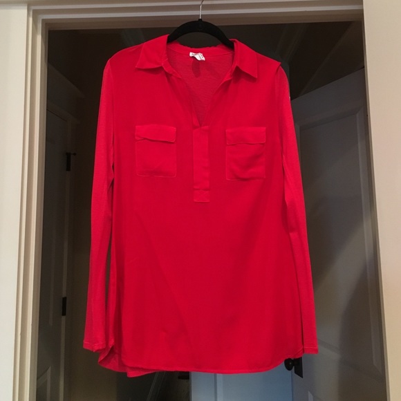 Red splendid xs shirt