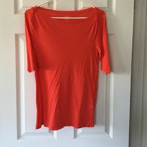J Crew vintage cotton 3/4 sleeve tee
