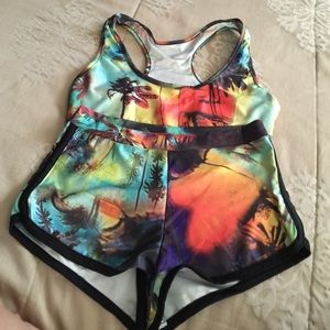 Beach scene bikini