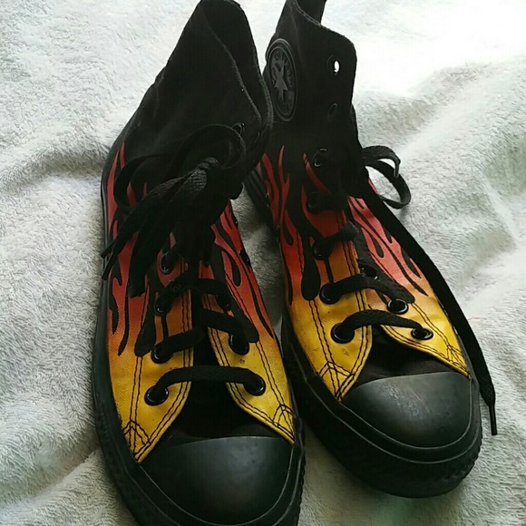 Converse flame high top
