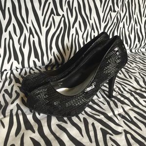 Sequins heels