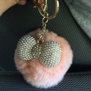 Pom Pom key chain.
