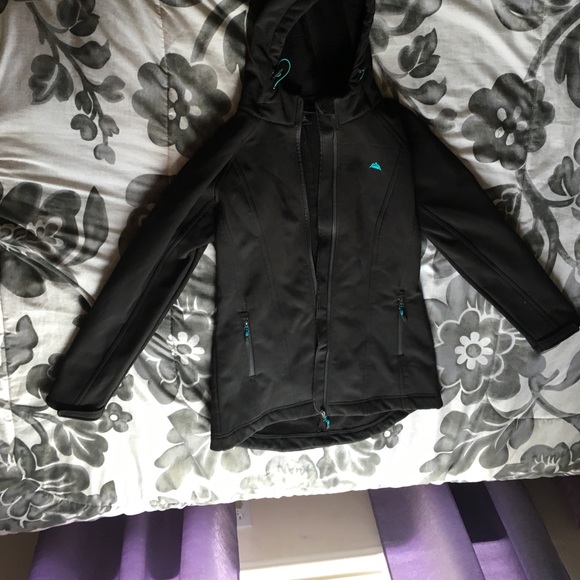 Black "long hem" jacket