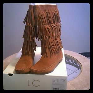 !!SALE!! FRINGE BOOTS! MAKE OFFER!!