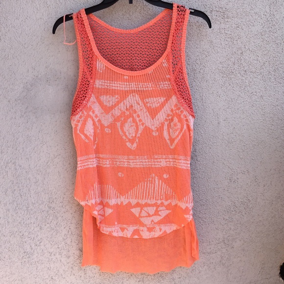 Free People Double Paneled Tank Top