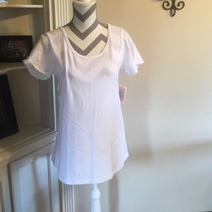 Xs WHITE classic tee htf