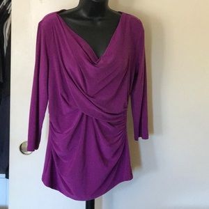 Chaus purple top / blouse