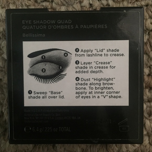❌ SOLD ❌ Victoria's Secret Eyeshadow Quad - Picture 2 of 4