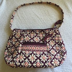 Vera Bradley Purse- Gold Medallions