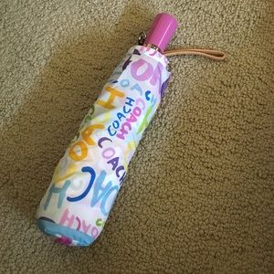 Coach umbrella