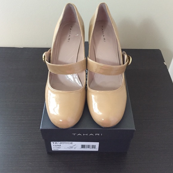 Nude Tahari "Joyce" Heels