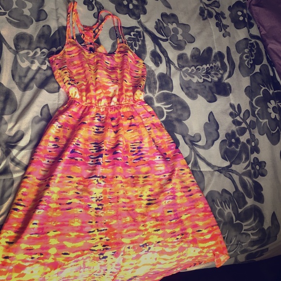 High low summer dress
