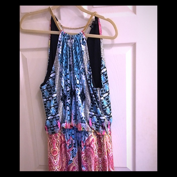 Maxi dress size large. Worn once.