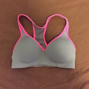 Gray Victoria's Secret Sports Bra