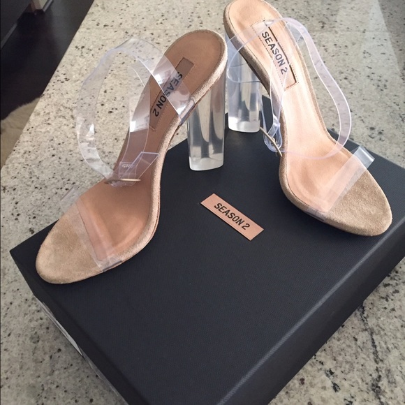 Yeezy Season 2 Lucite Heels sz 36 - Picture 4 of 4