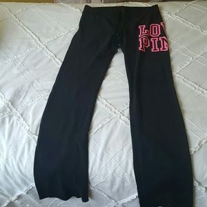 Pink by Victorias secret sweatpants