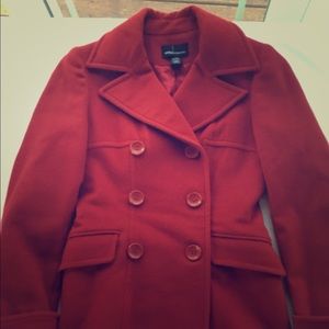 🌸FINAL PRICE🌸 Red Peacoat