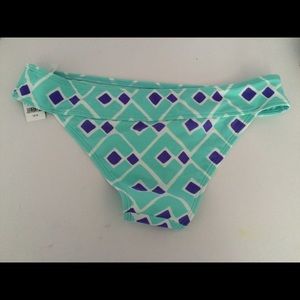 Tile pattern bikini bottoms