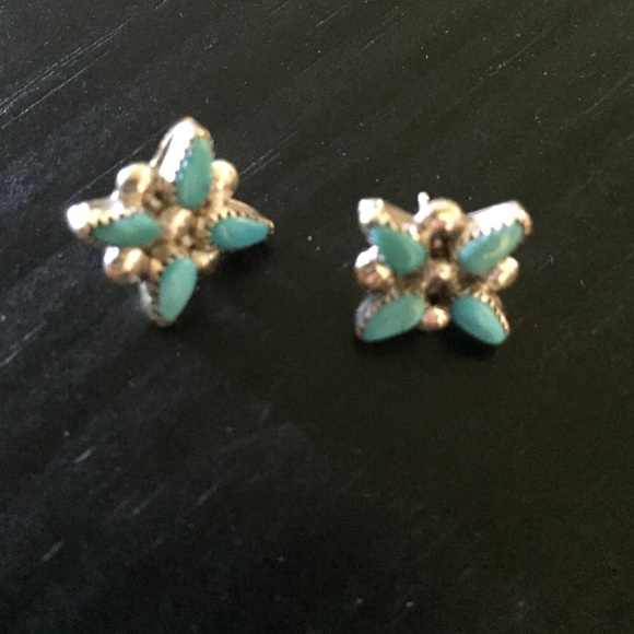 Turquoise and Sterling earrings